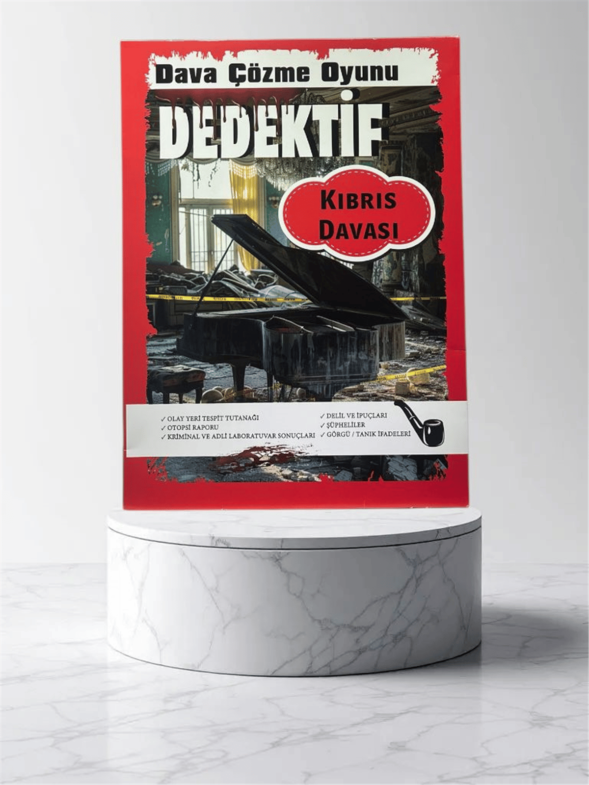 KIBRIS DAVASI / DEDEKTİF DAVA ÇÖZME OYUNU