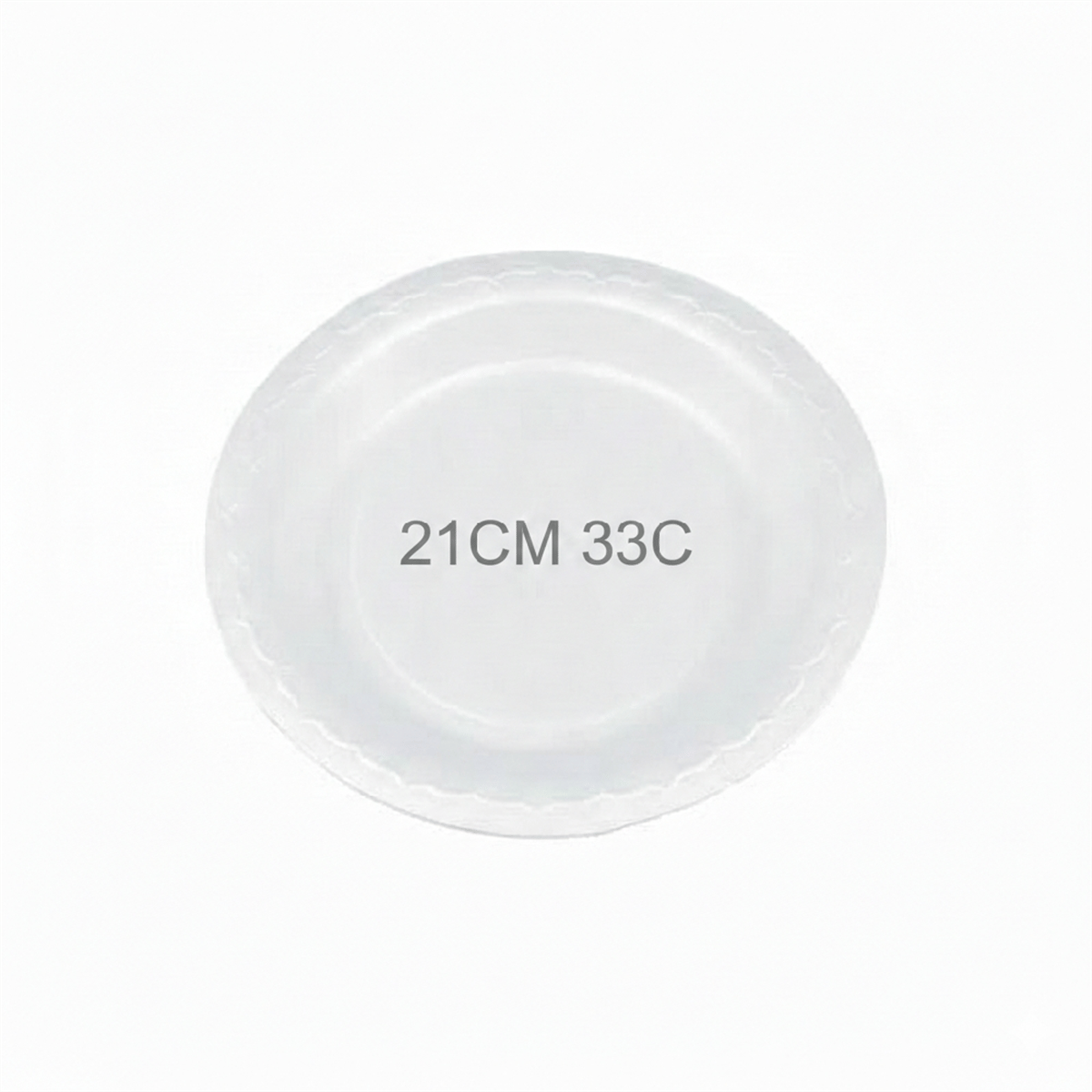 KÖPÜK TABAK 21cm 33C 100 LÜ PK. *1000