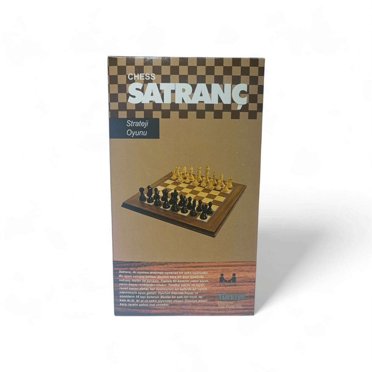 KUTU SATRANÇ TAKIMI PLASTİK 