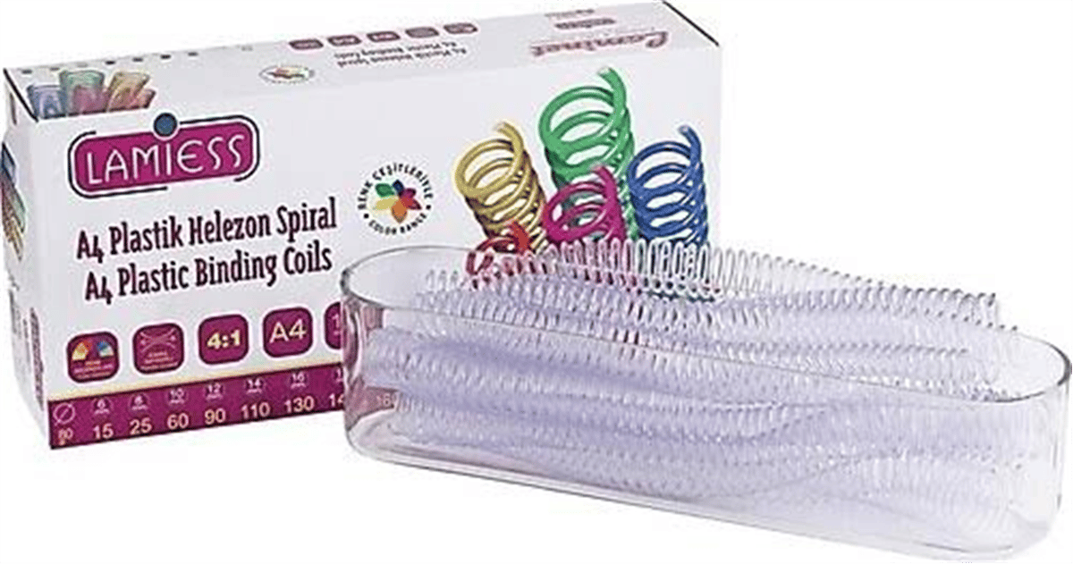 LAMİESS  14 MM 4:1 HELEZON SPİRAL 100 LÜ PK