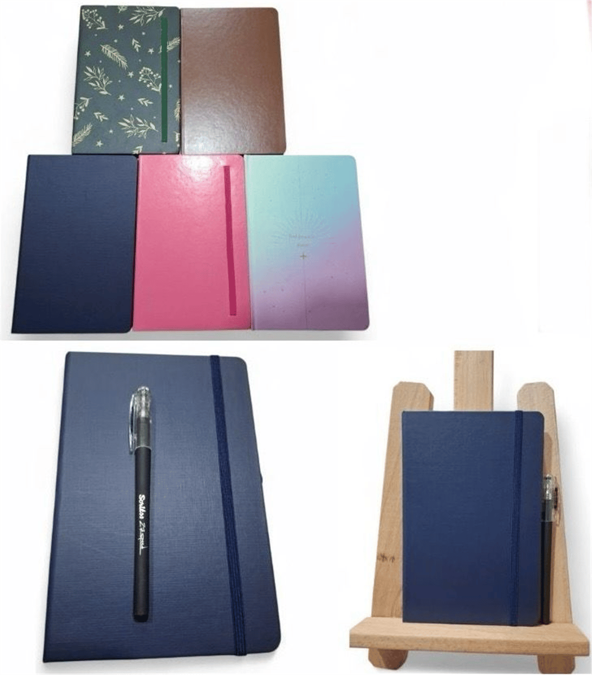 LASTİKLİ 160 SY 14*21 SERT KAPAK ÇİZGİLİ MODALİST DEFTER