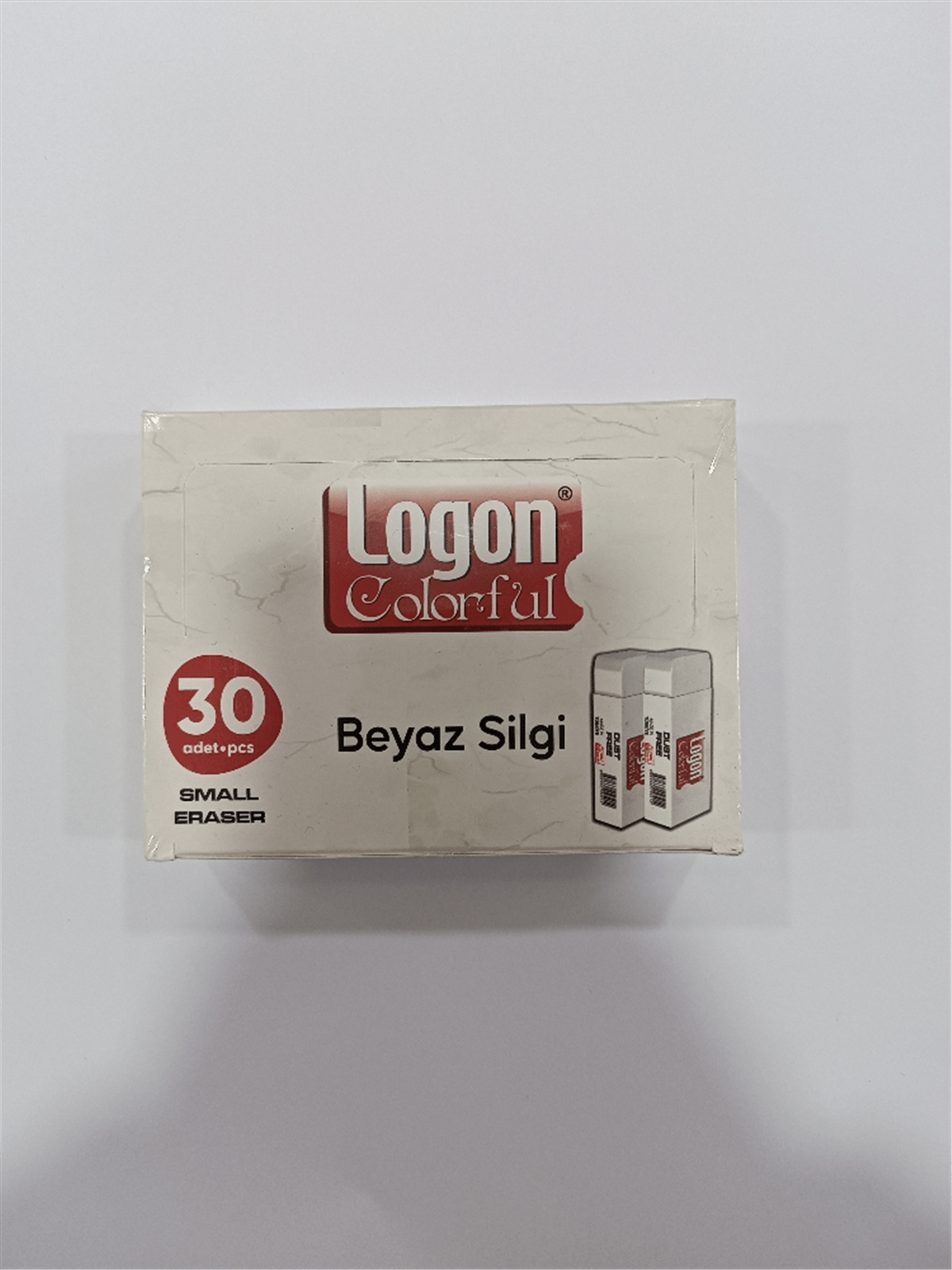LOGON SUPER SOFT BEYAZ SİLGİ 30LU *30