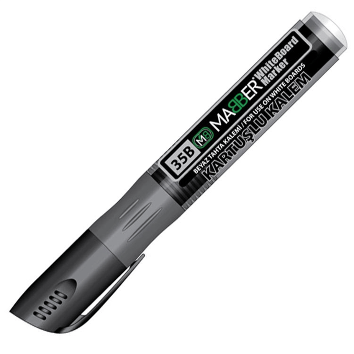 MABER-35B KARTUŞLU TAHTA KALEM SİYAH 12'Lİ 1152*96