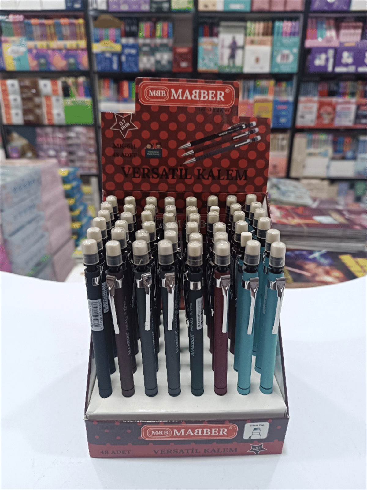 MABER MK-611 VERSATİL KALEM 0.7 P:48 Lİ