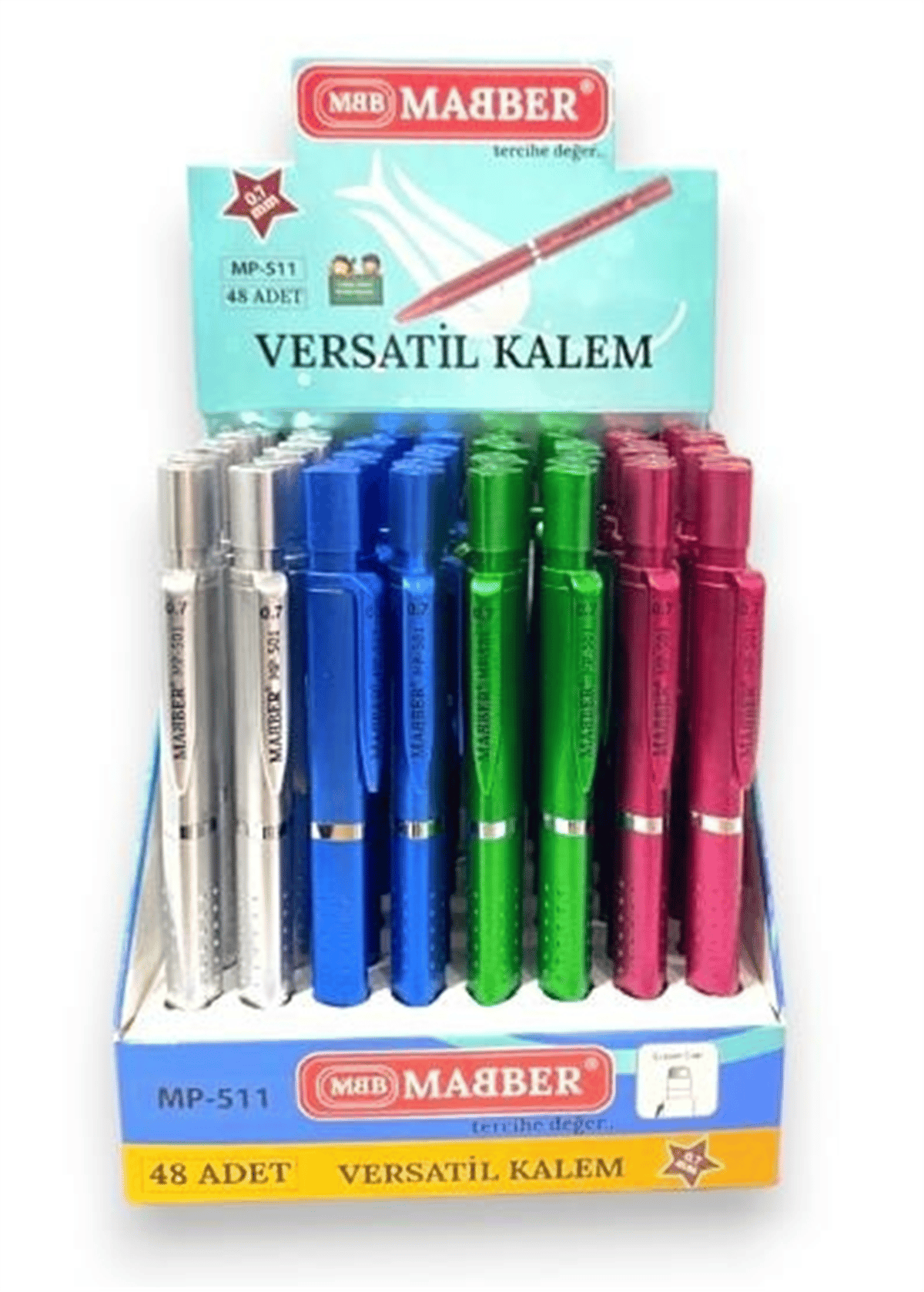 MABER MP-511 VERSATİL KALEM P:48 Lİ