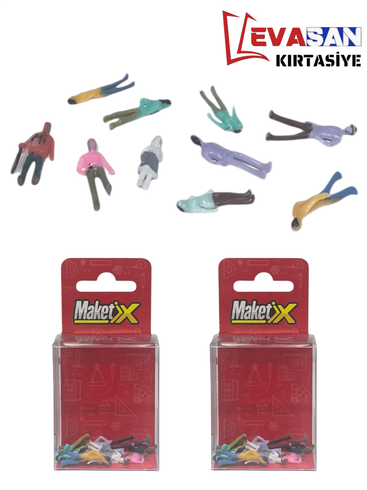 MAKETİX 10 LU İNSAN FİGÜRÜ KOD: MX-1990
