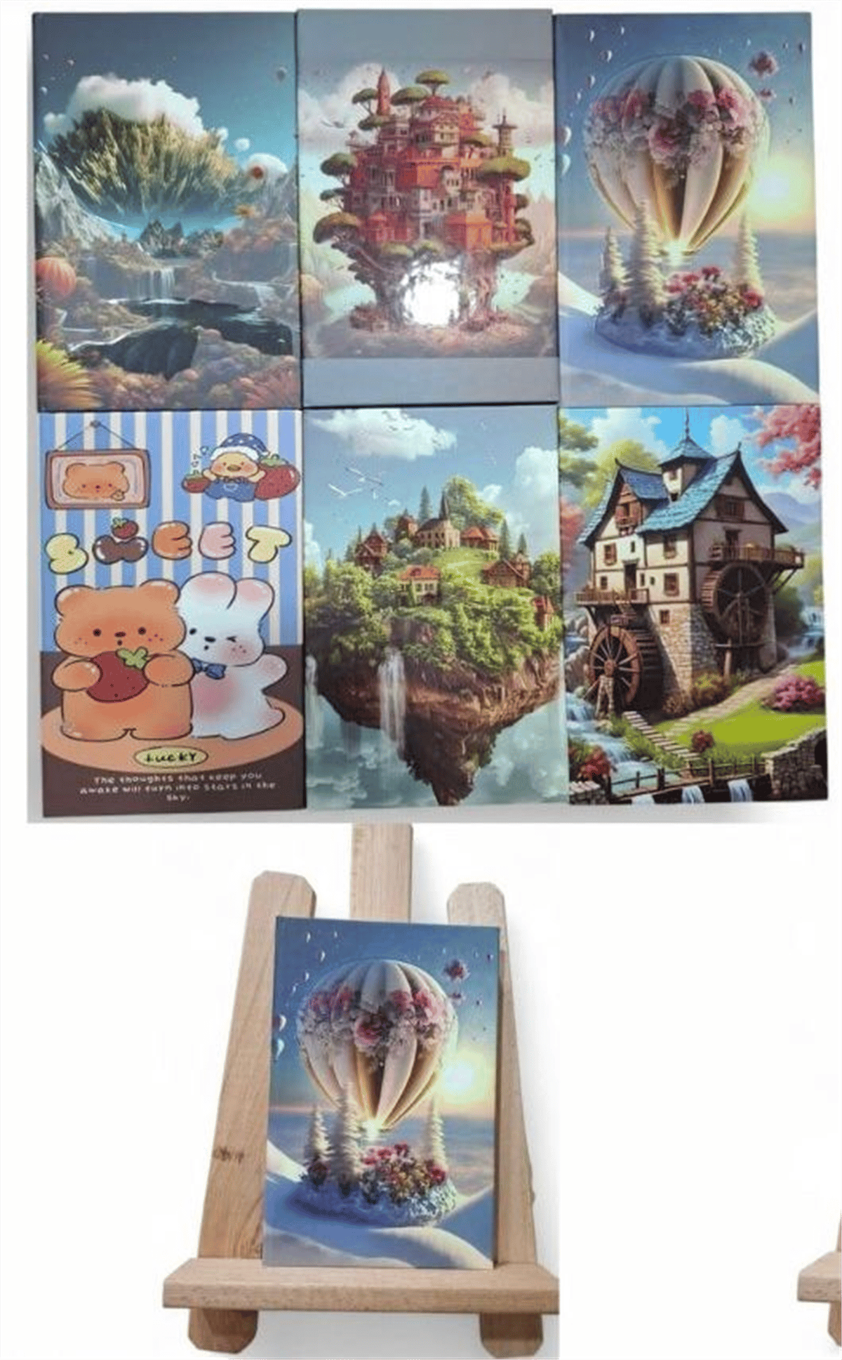 MANZARA LAKLI 160 SY SERT KAPAK 14*21 ÇİZGİLİ DEFTER