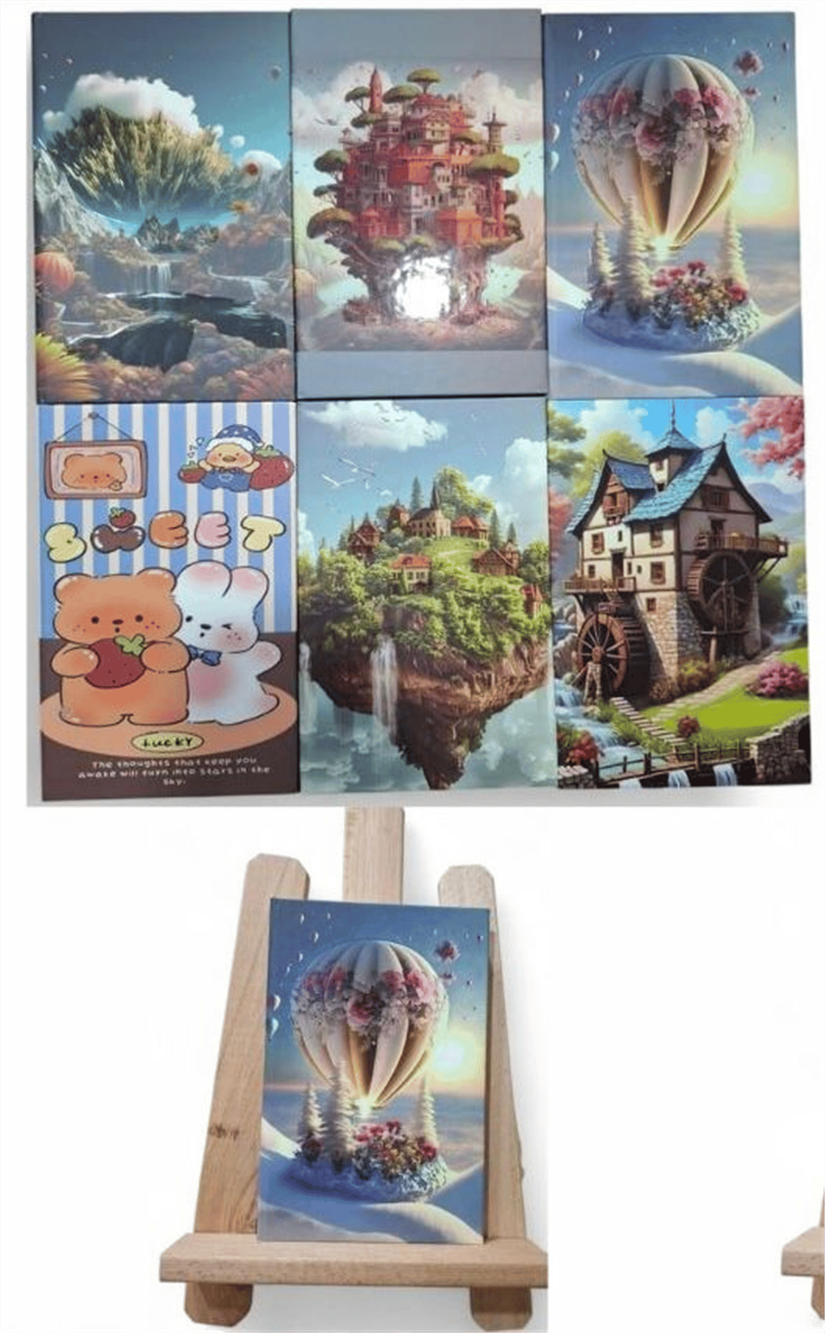 MANZARA LAKLI 160 SY SERT KAPAK 14*21 ÇİZGİLİ DEFTER