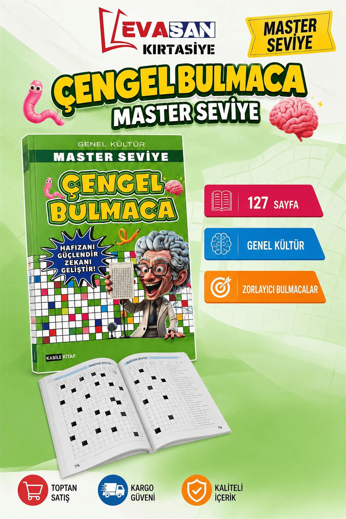MASTER SEVİYE ÇENGEL BULMACA 127 SAYFA 