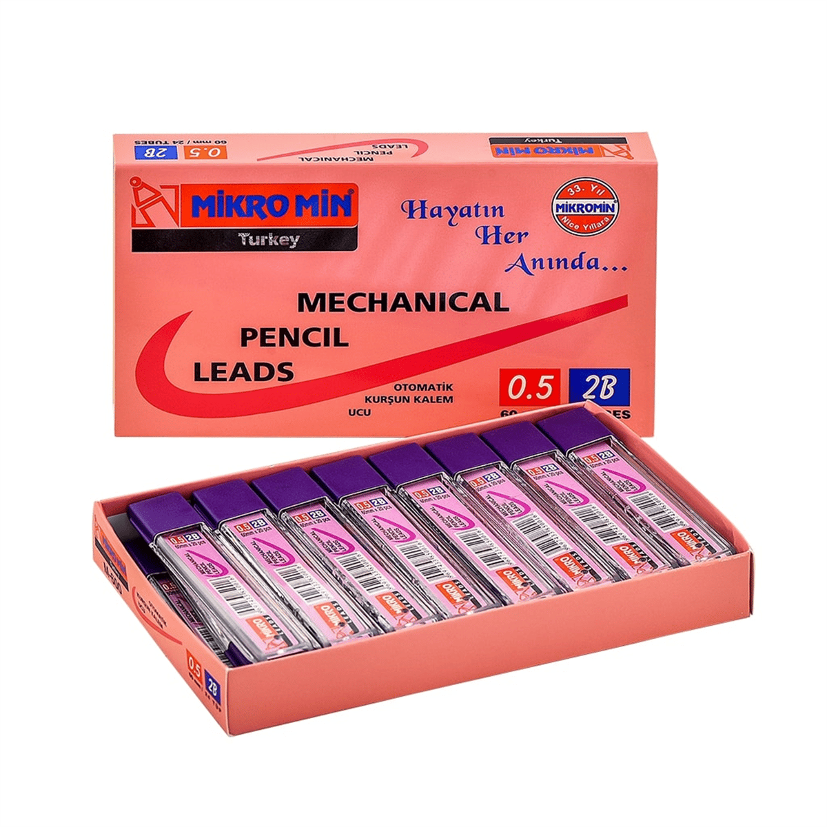 MİKRO M-600 MİN 60 MM KISA 0.5 48 Lİ PK. *2880