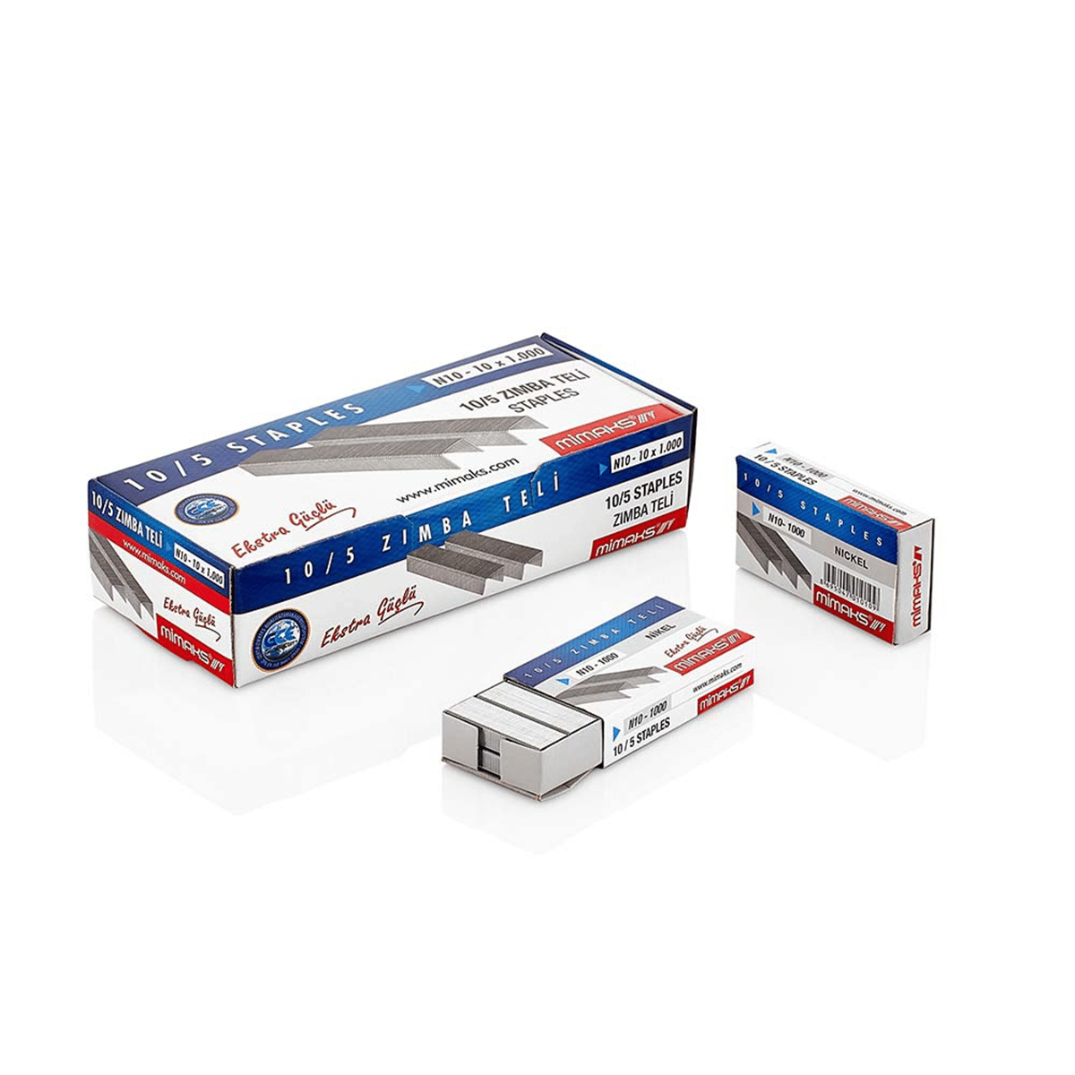 MİMAX B24 NİKEL ZIMBA TELİ 24/6 *300