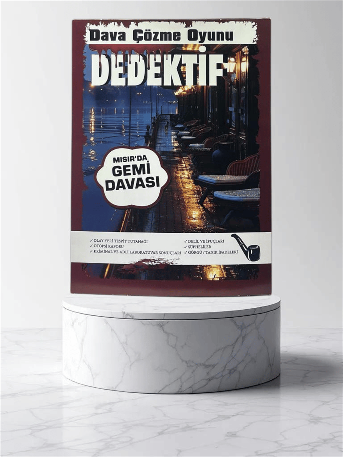 MISIR'DA GEMİ DAVASI / DEDEKTİF DAVA ÇÖZME OYUNU