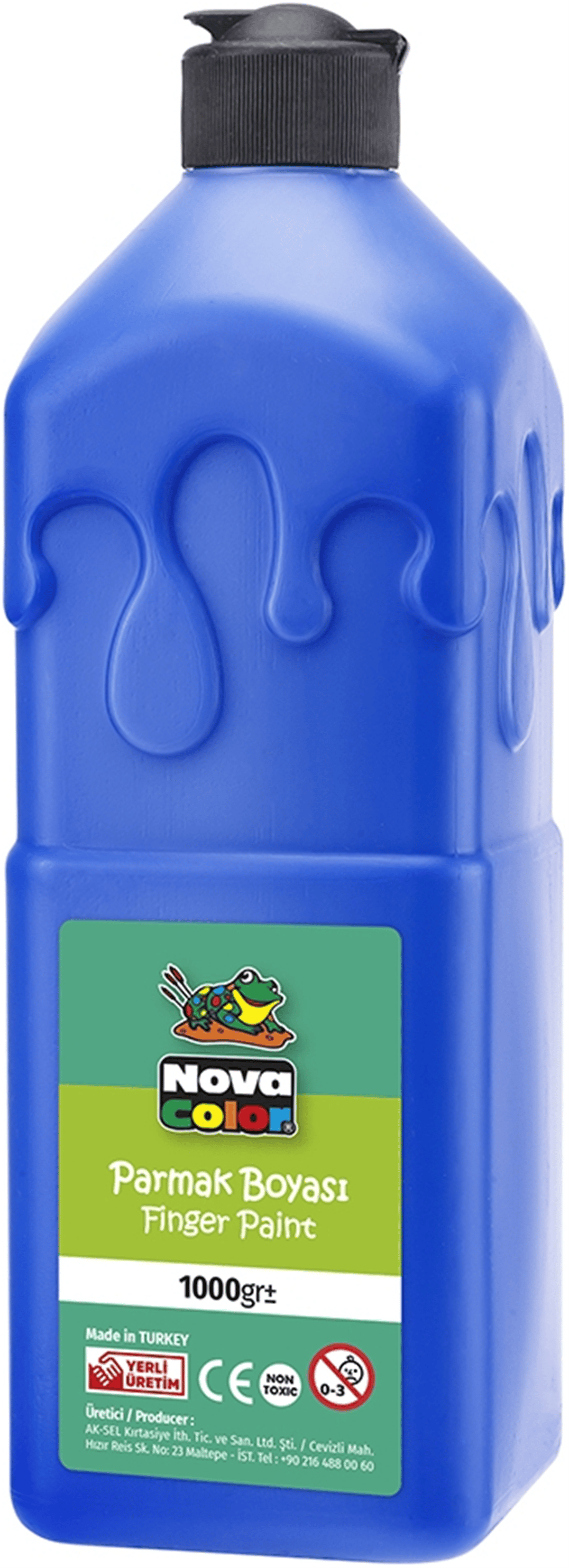 NOVA COLOR PARMAK BOYASI 1 KG MAVİ