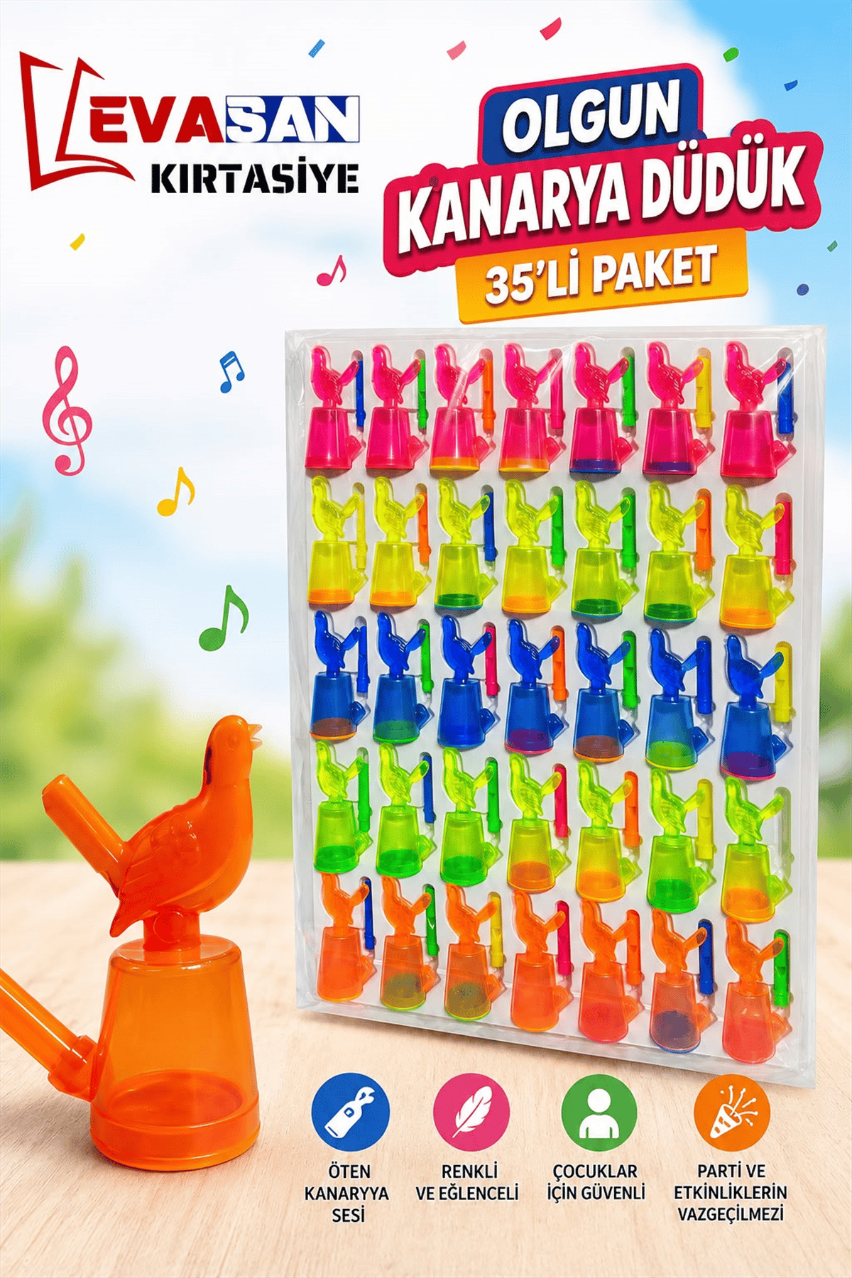 OLGUN KANARYA DÜDÜK PK:35 Lİ