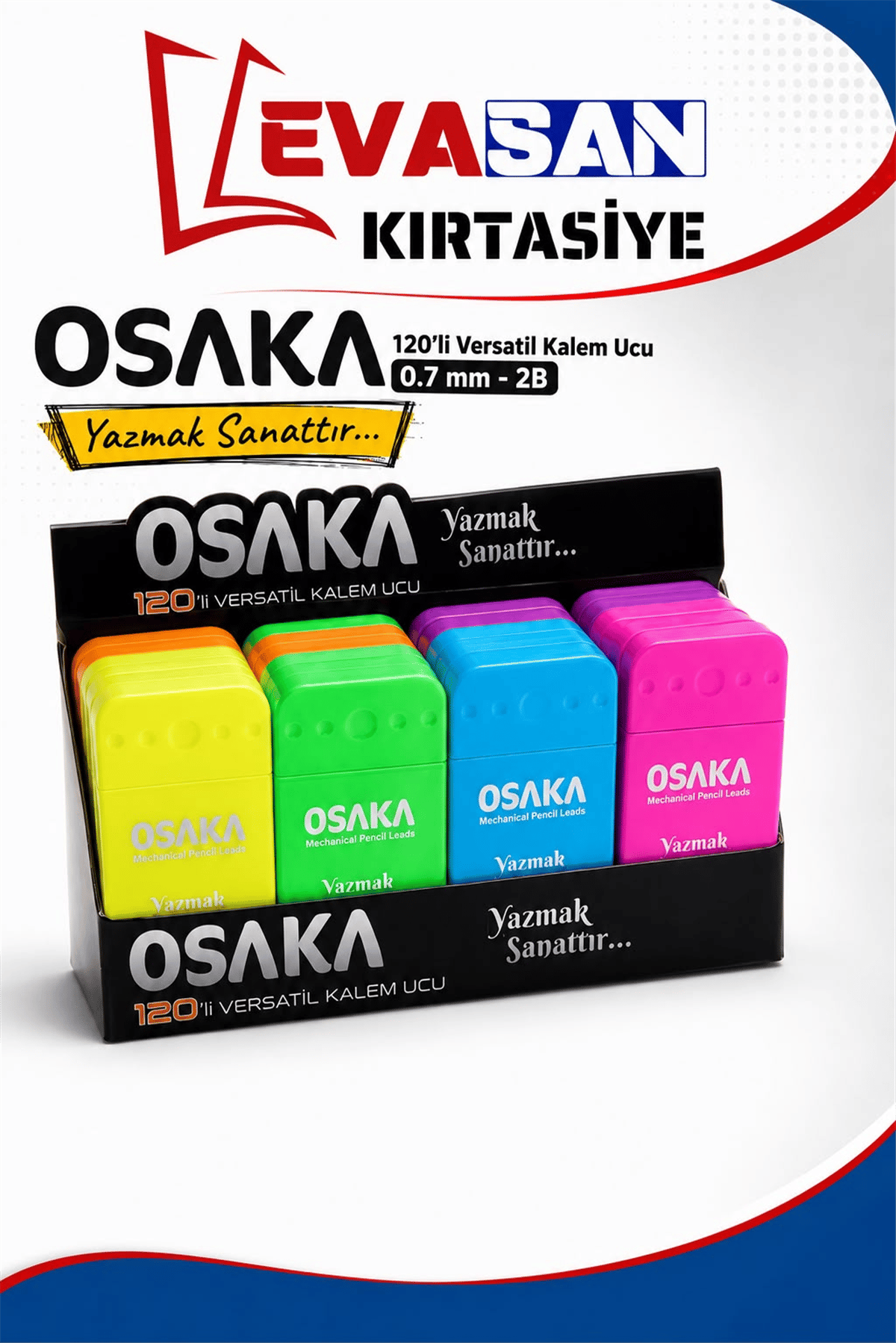OSAKA 120 Lİ 0.7 MM VERSATİL KALEM UCU