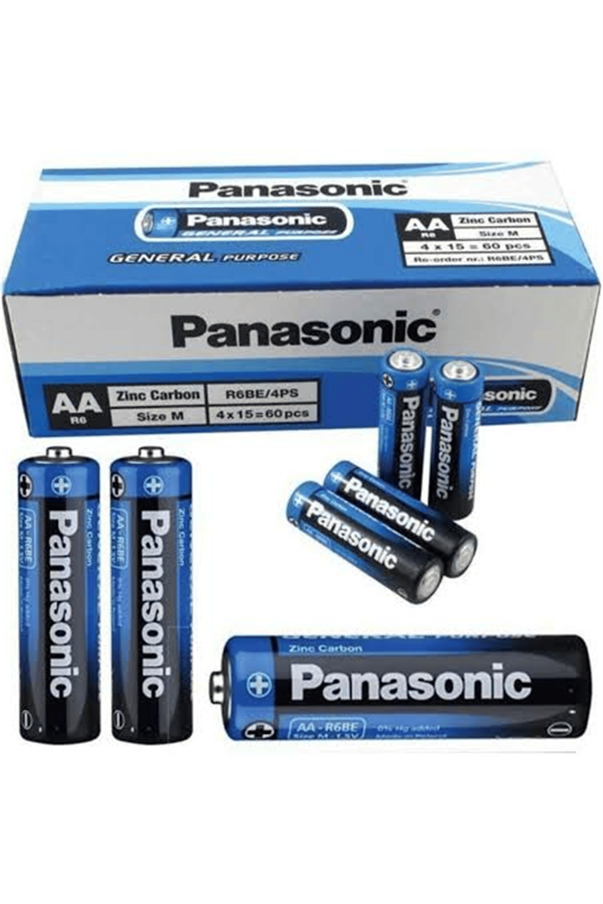 PANASONİC İNCE  PİL 60 LI