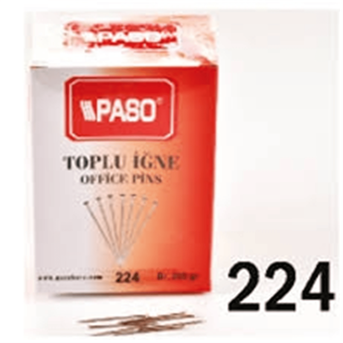 PASO 224 28MM 250GR TOPLU İĞNE 