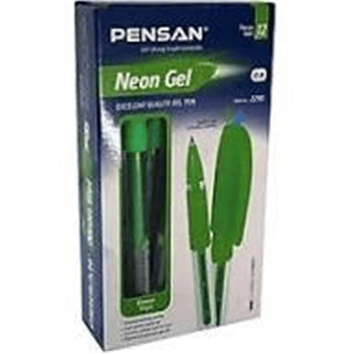 PENSAN 2280 GLİTTER YEŞİL SİMLİ JEL KALEM 2280