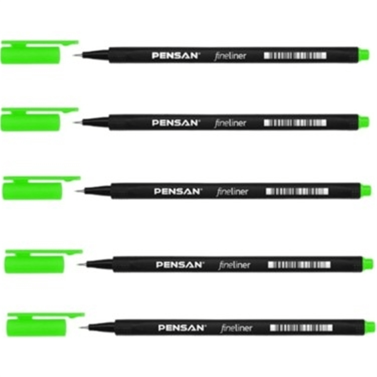 PENSAN 6500 FİNELİNER AÇIK YEŞİL KALEM 10 LU