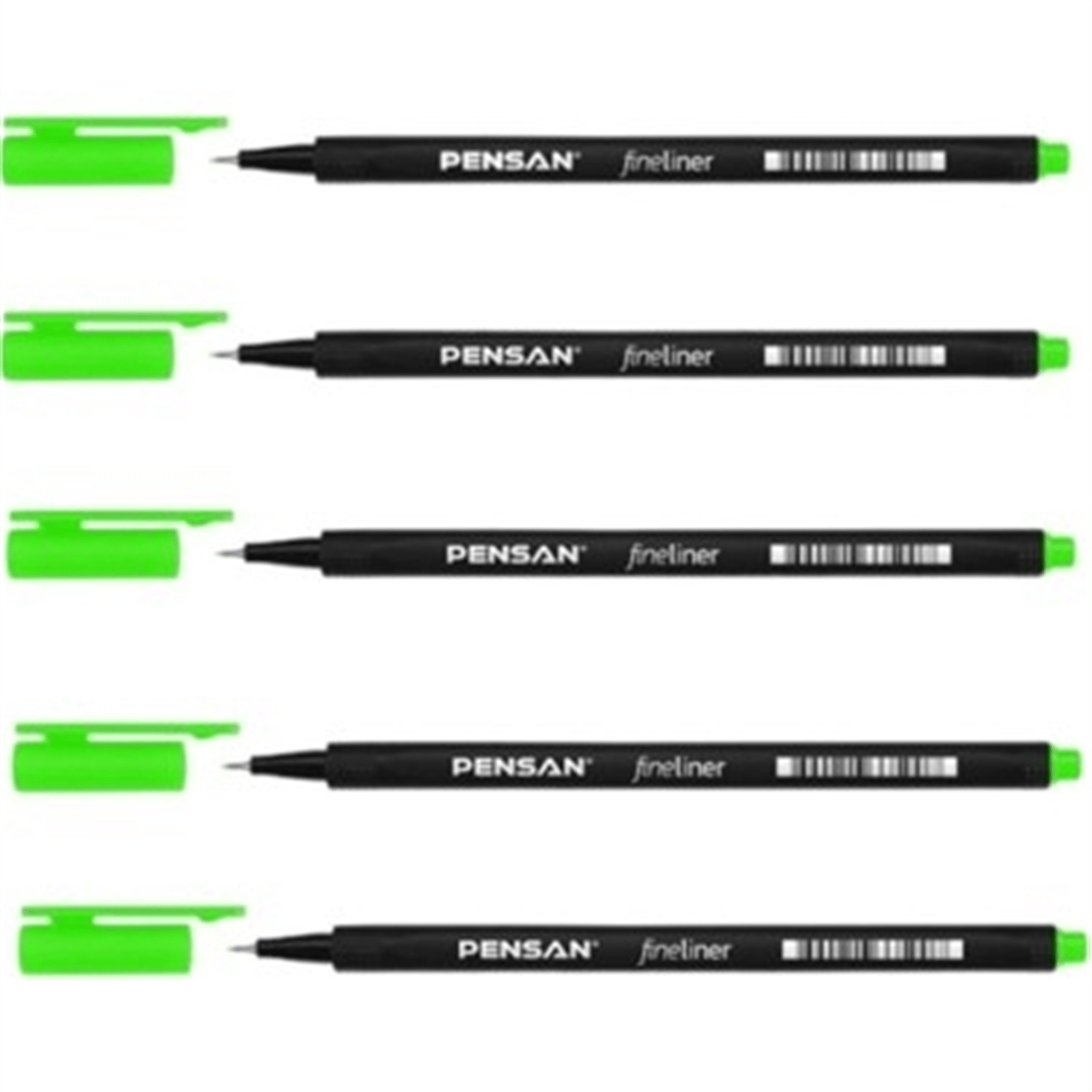 PENSAN 6500 FİNELİNER AÇIK YEŞİL KALEM 10 LU