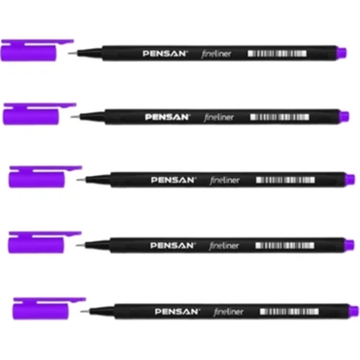PENSAN 6500 FİNELİNER MOR KALEM 10 LU