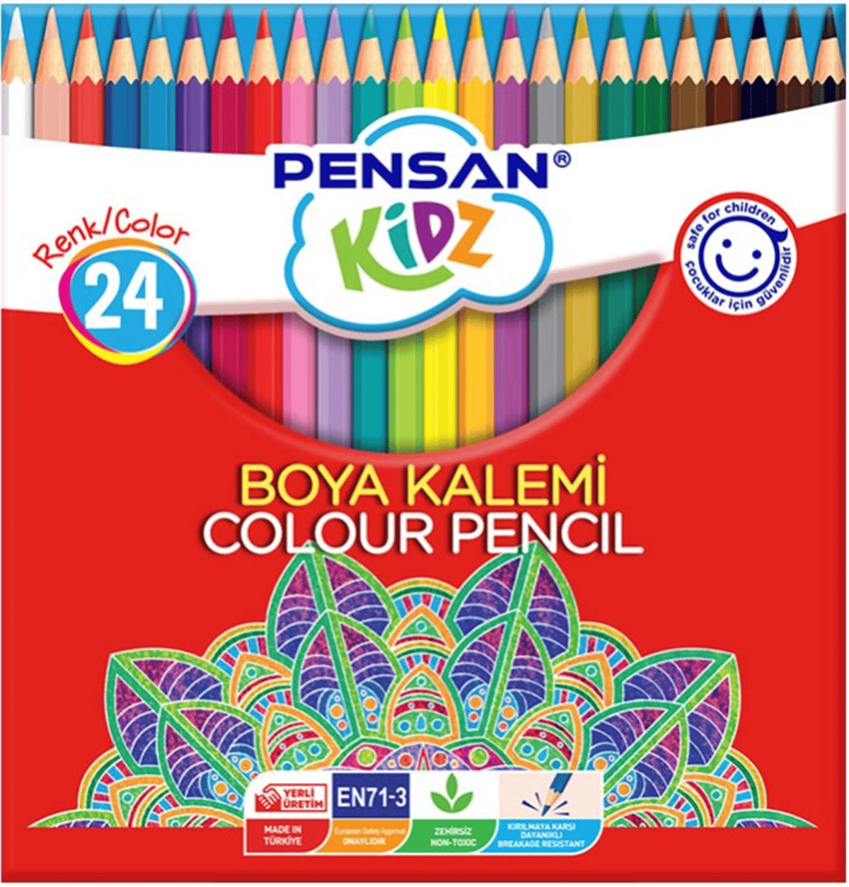 PENSAN KIDZ 24 RENK KURUBOYA *144