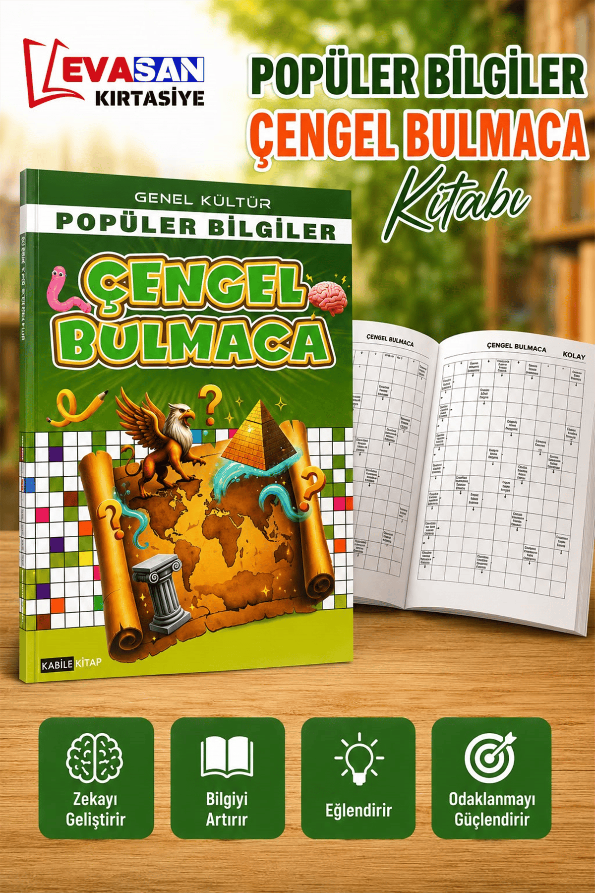 POPÜLER BİLGİLER ÇENGEL BULMACA 127 SAYFA 