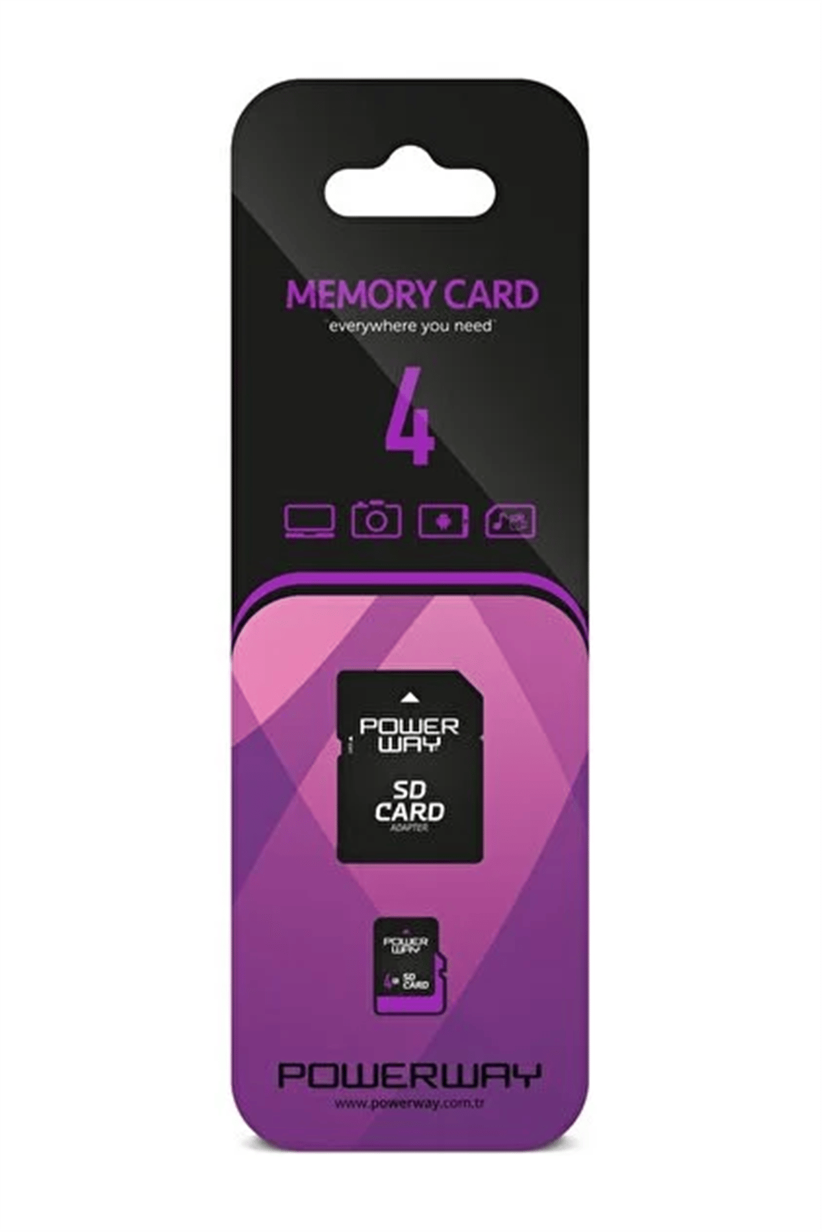 POWERWAY HAFIZA KARTI 4GB