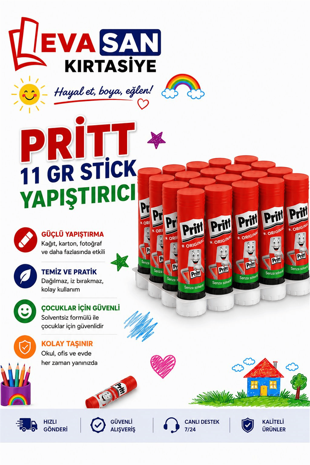 PRİTT 11 GR 25 Lİ YAPIŞTIRICI *4