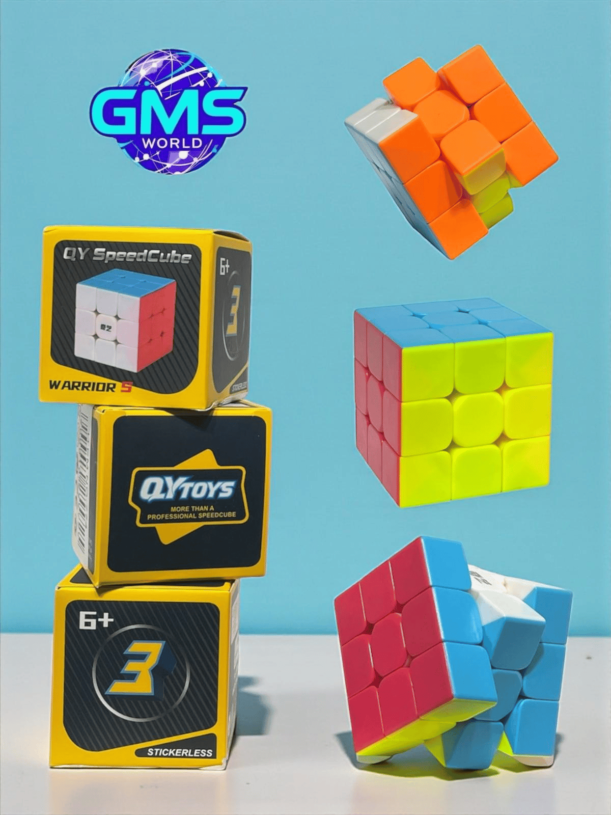 QYTOYS 3X3 PROFESYONEL ZEKA KÜPÜ KOD:774