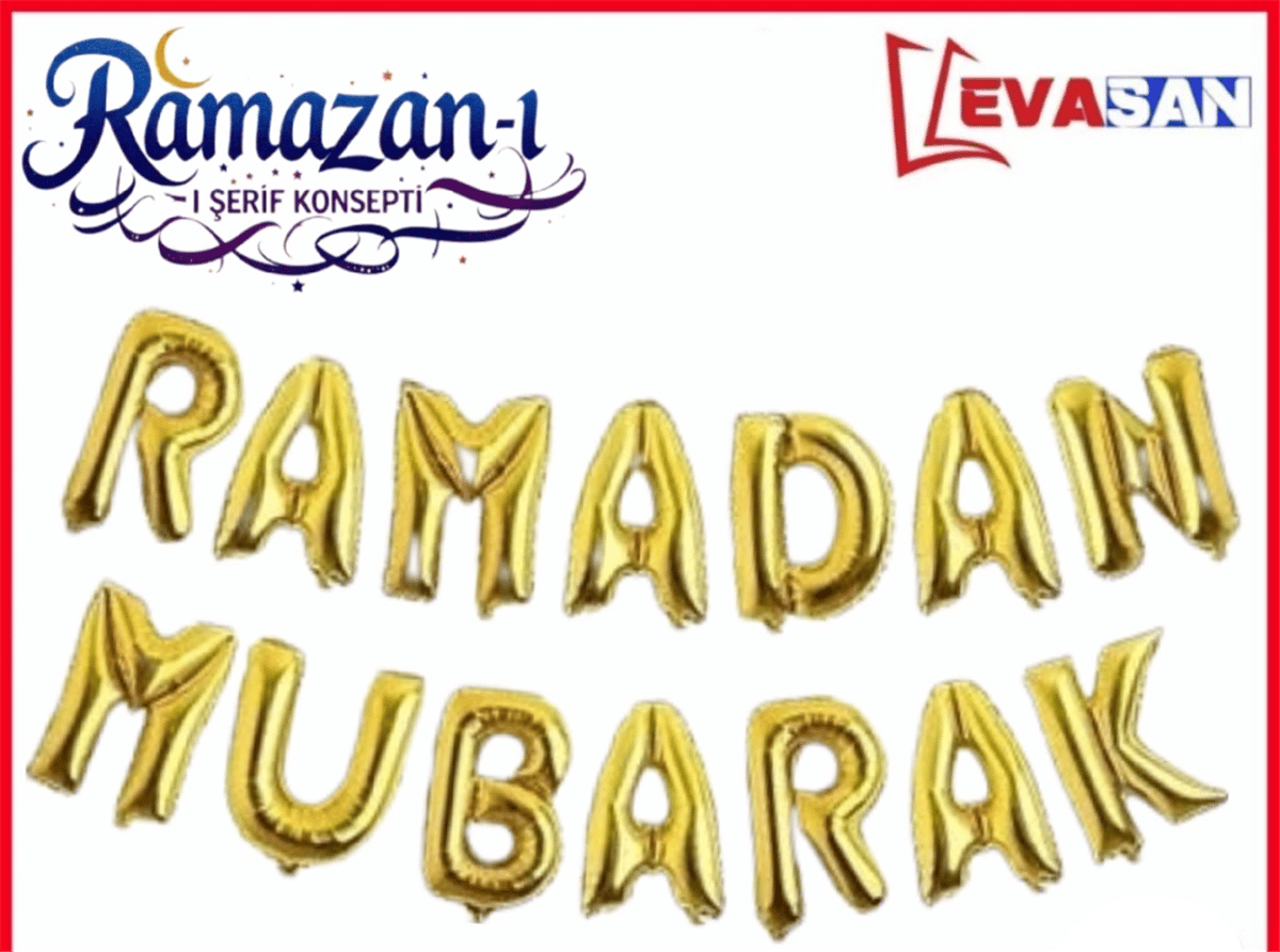 RAMADAN MUBAREK FOLYO GOLD SET