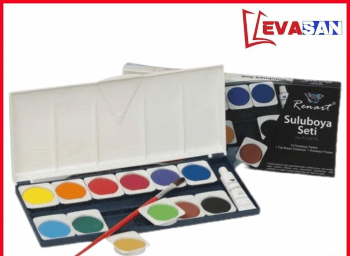 RENART 12 RENK SULU BOYA SETİ