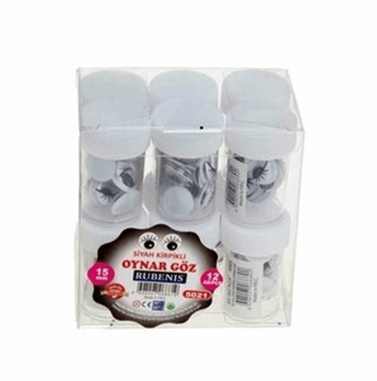 RUBENİS 5021  OYNAR GÖZ SİYAH 28 ML 500 LÜ