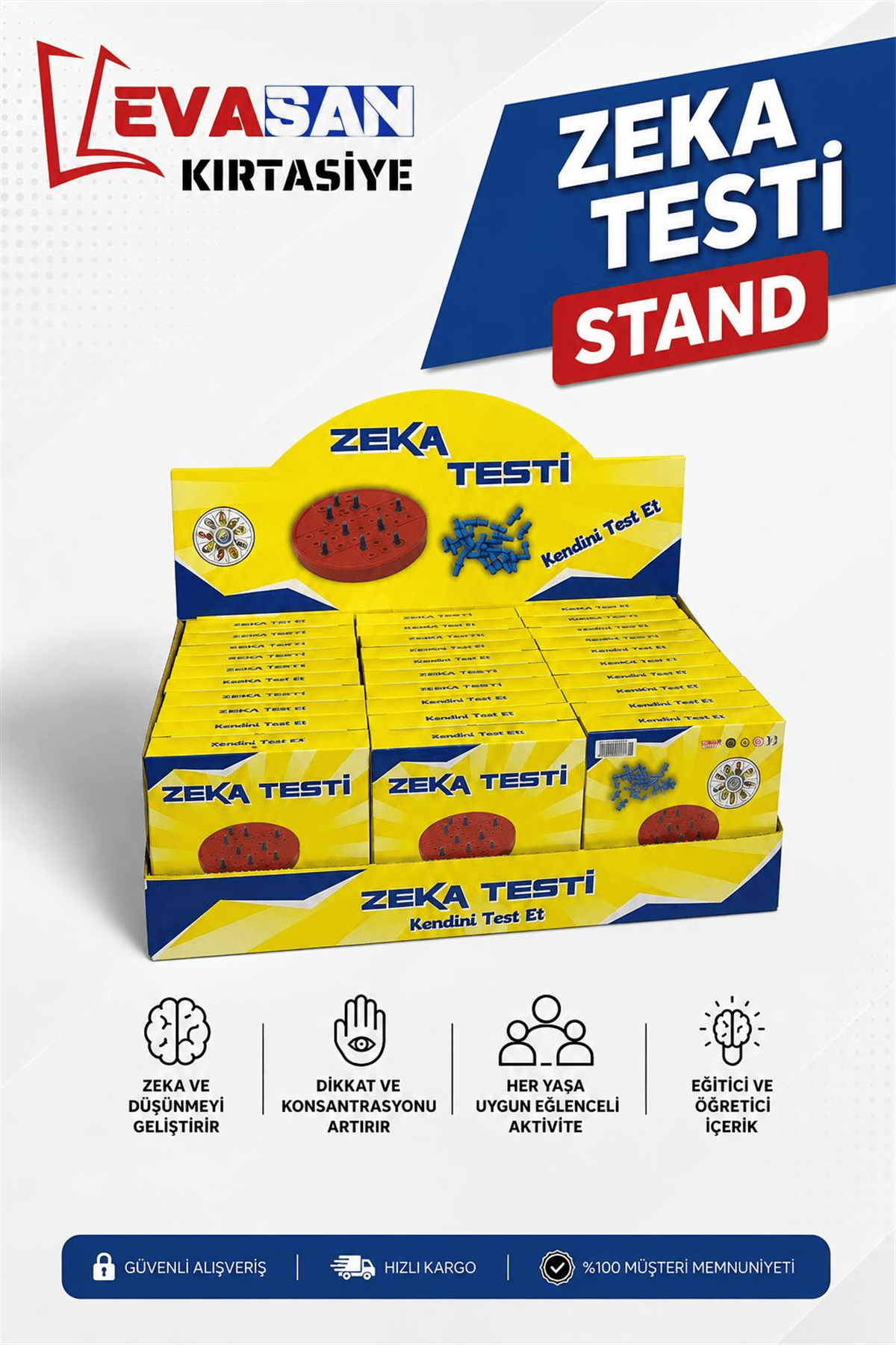 SOLO TEST ZEKA TESTİ STAND 30 LU