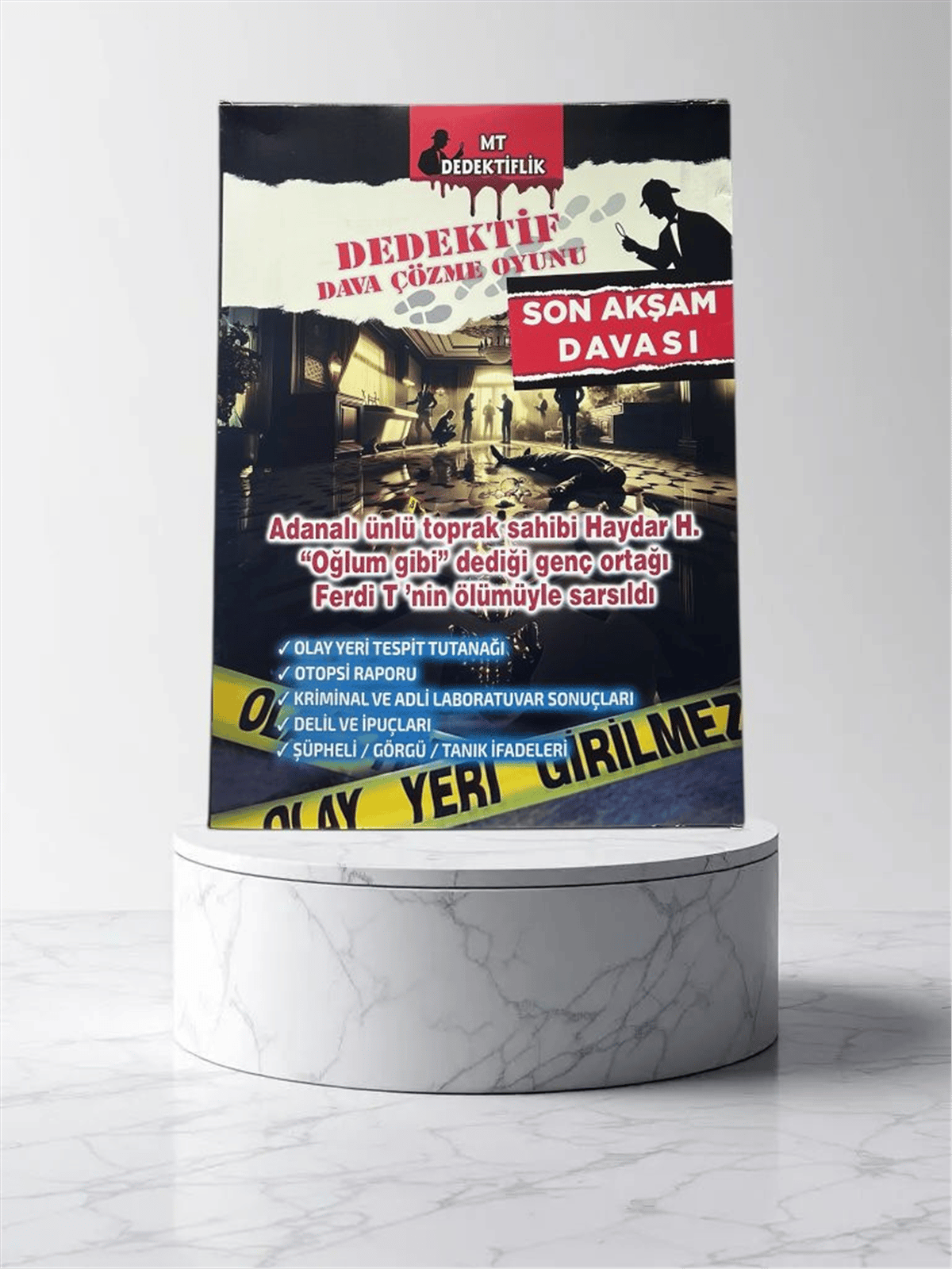 SON AKŞAM DAVASI / DEDEKTİF DAVA ÇÖZME OYUNU