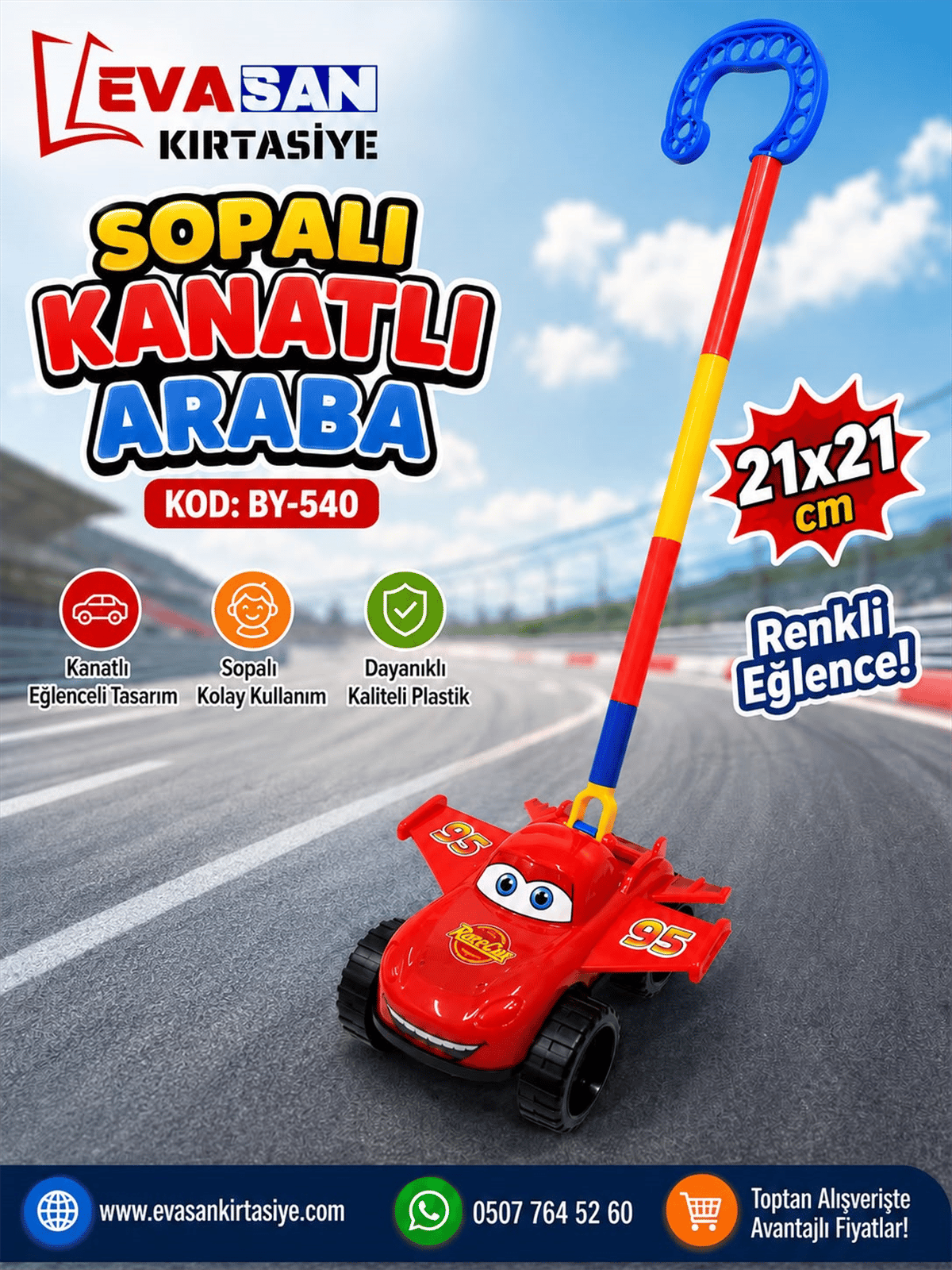SOPALI KANATLI ARABA KOD:BY-540