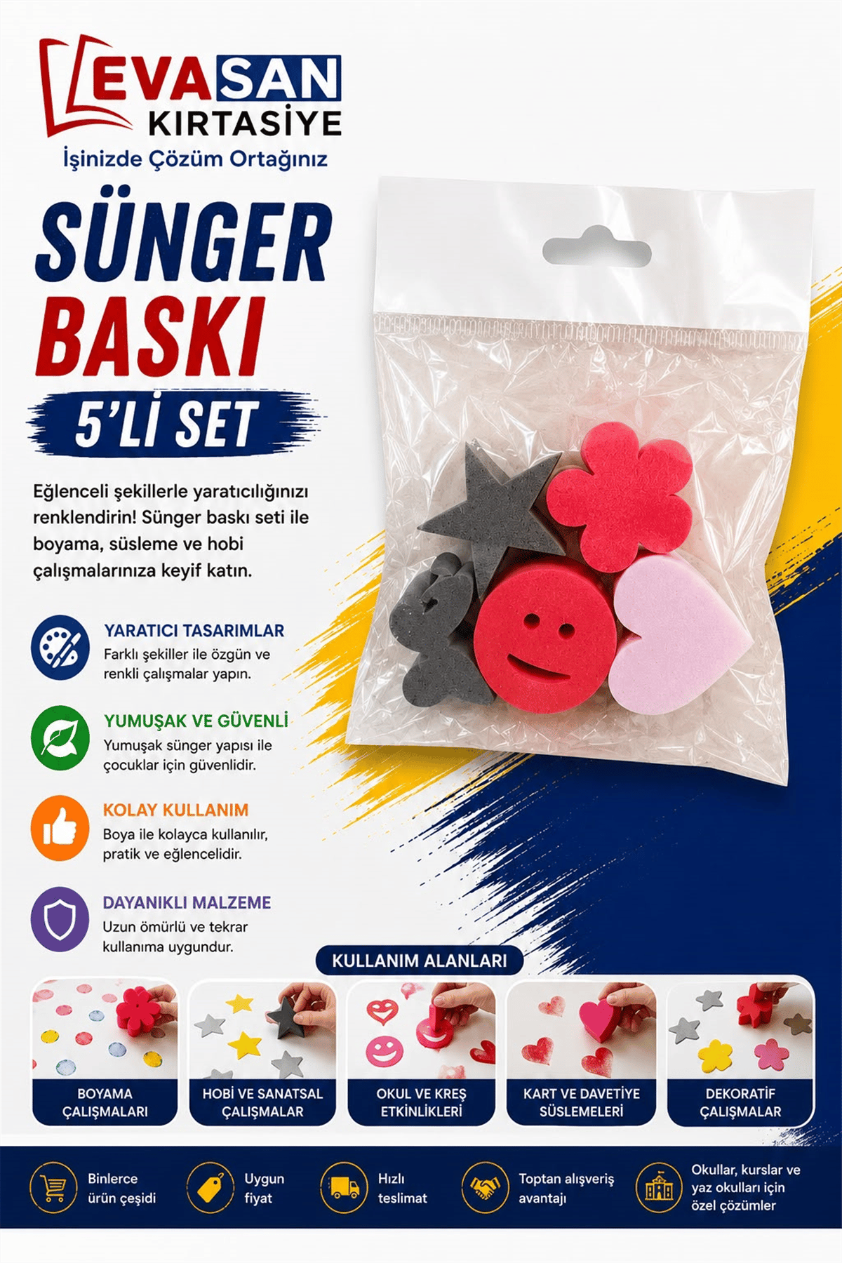 SÜNGER BASKI 5 Lİ