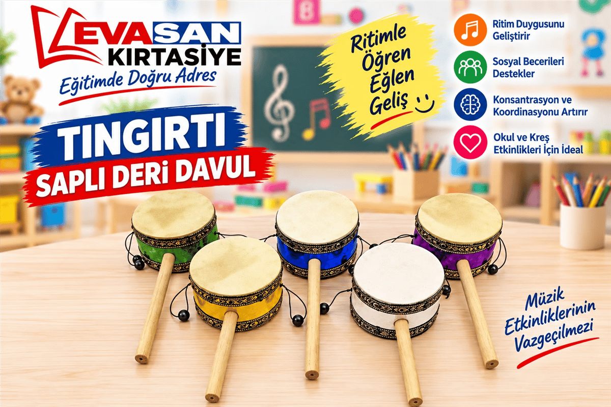TINGIRTI SAPLI DERİ DAVUL