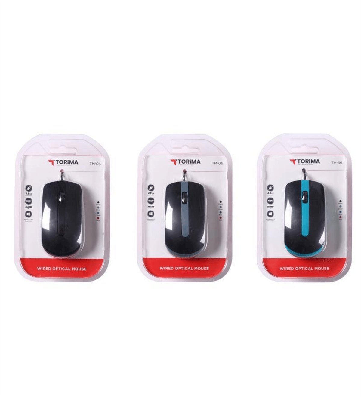 TORİMA TM-06 KABLOLU OPTİK MAUSE