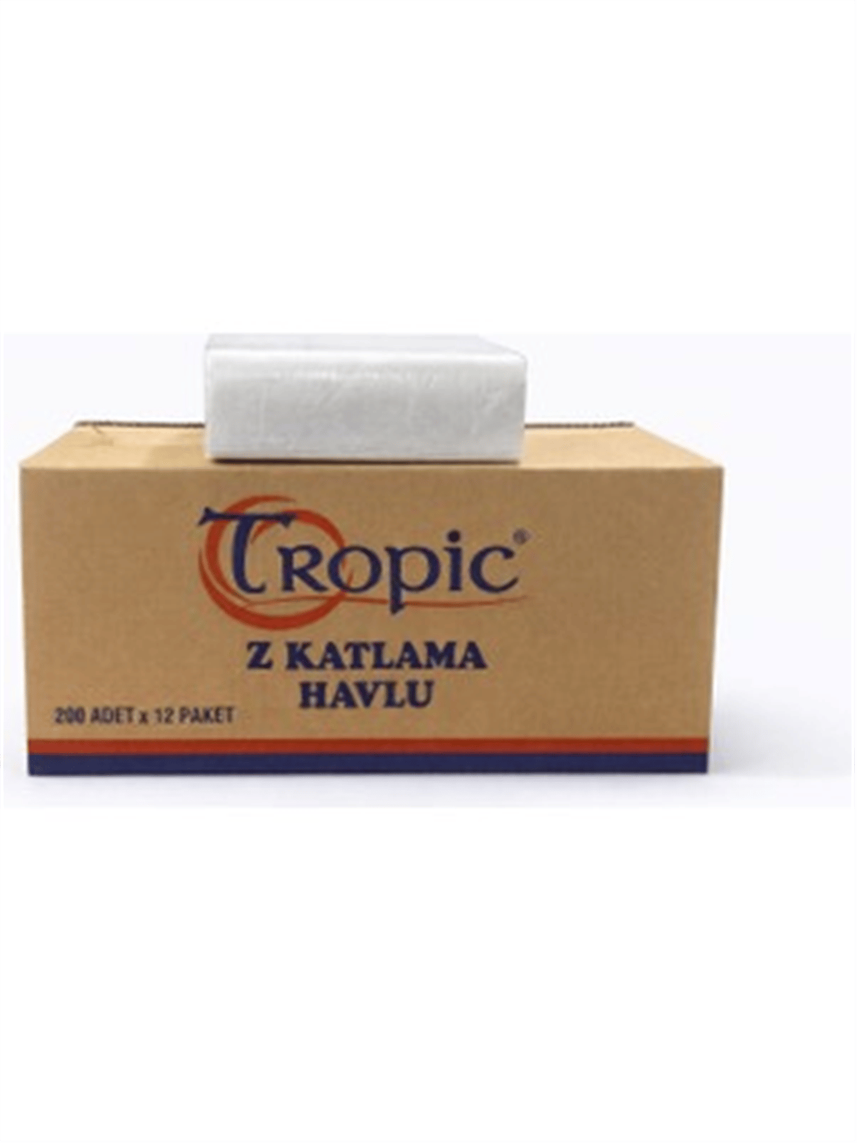 TROPİC Z KATLAMA HAVLU PEÇETE PK:200 LÜ *12