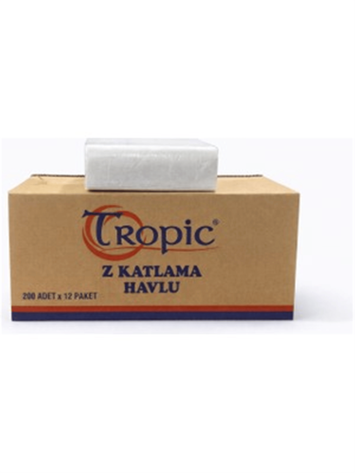 TROPİC Z KATLAMA HAVLU PEÇETE PK:200 LÜ *12