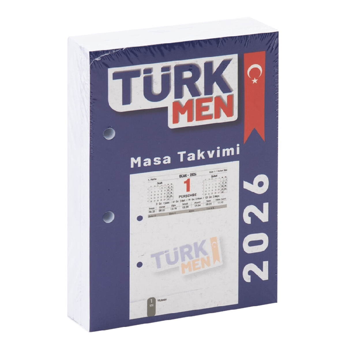 TÜRK MEN MASA TAKVİMİ 2026