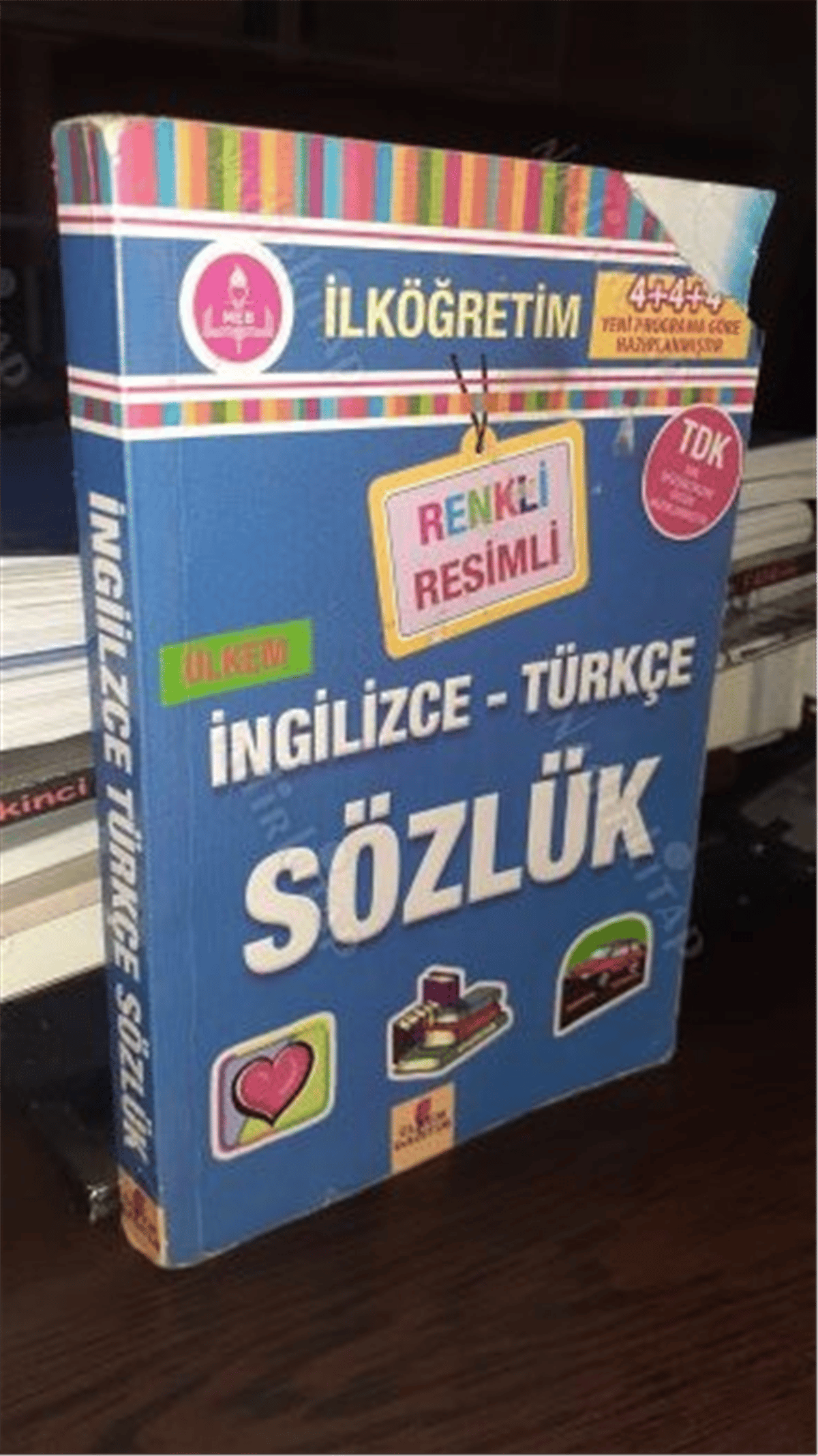 ÜLK-1011 RESİMLİ İNGİLİZCE SÖZLÜK K.K BÜYÜK BOY 320 SYF. *30