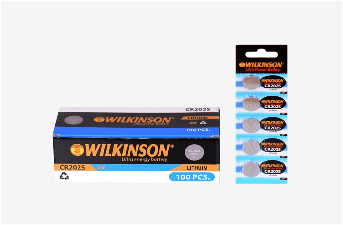 WILKINSON CR2025 LITHUIM PİL KARTELA 5 Lİ*20
