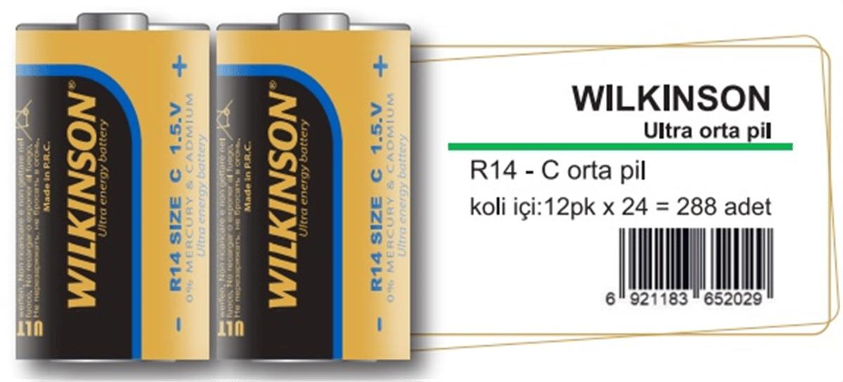 WILKINSON R14 ORTA PİL PK:24 *288