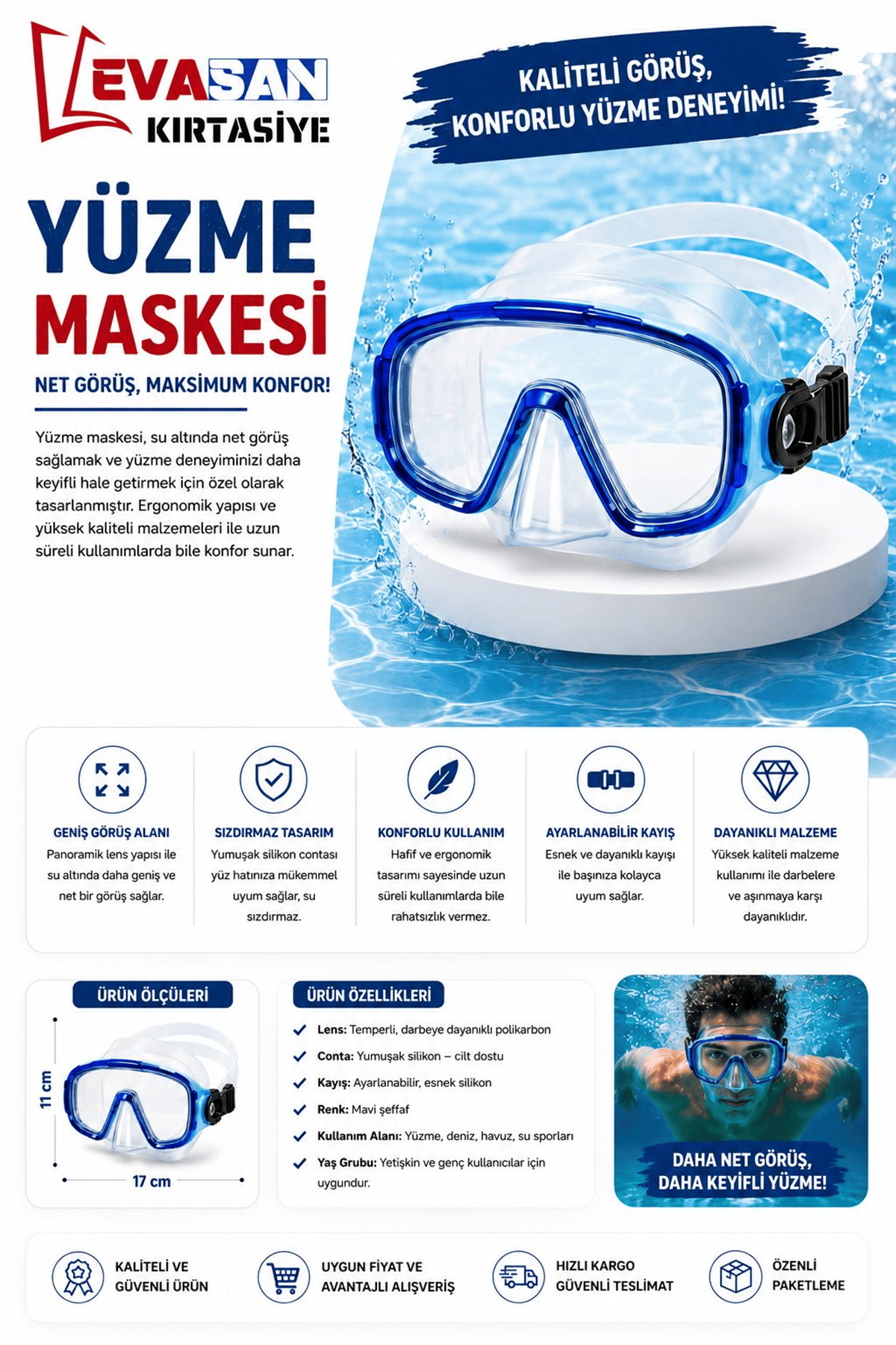 YÜZME MASKESİ 