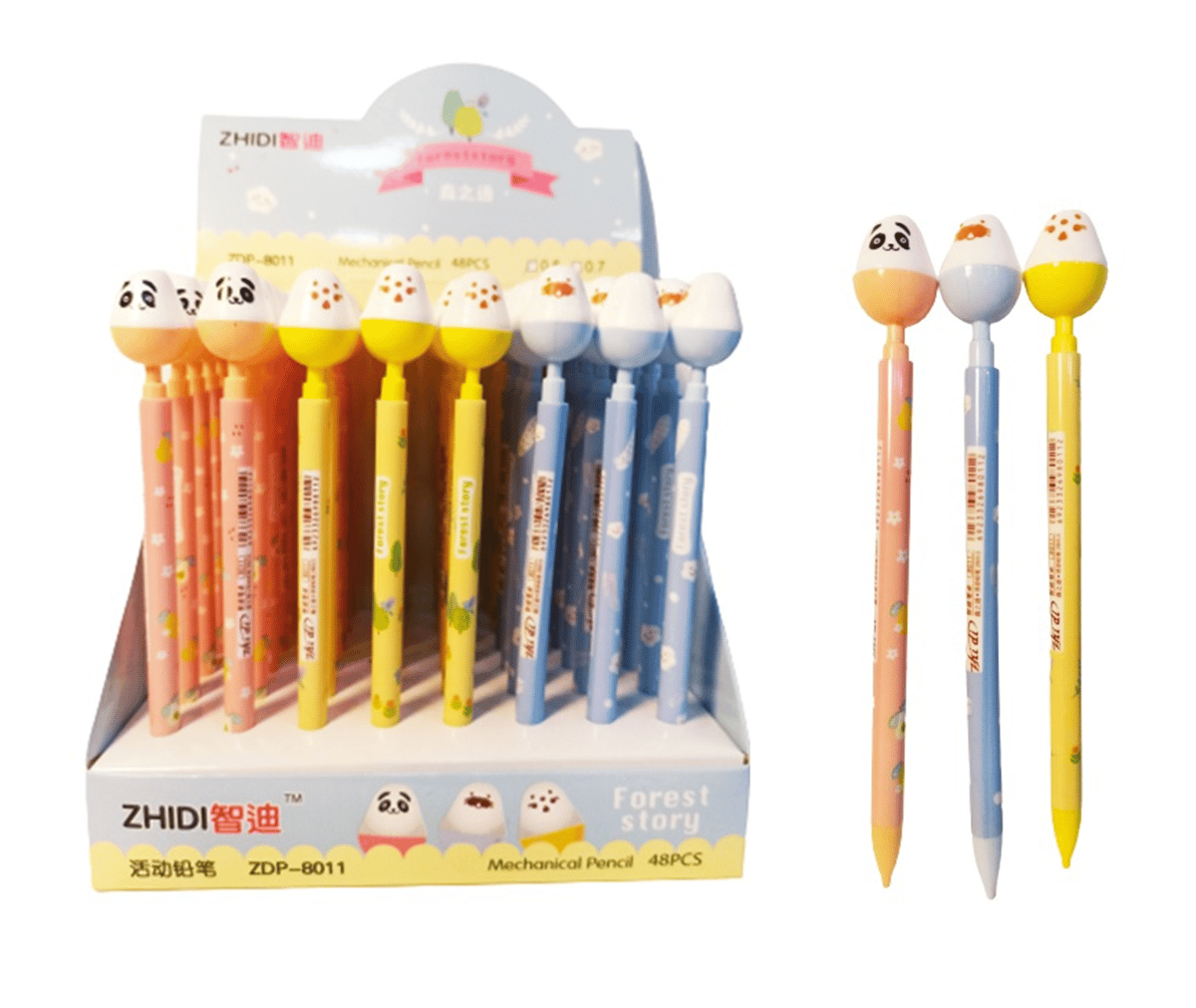 ZHIDI ZDP-8011 VERSATİL KALEM PK:48 Lİ 