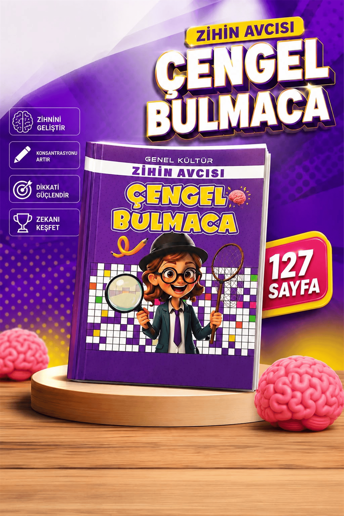 ZİHİN AVCISI ÇENGEL BULMACA 127 SAYFA 
