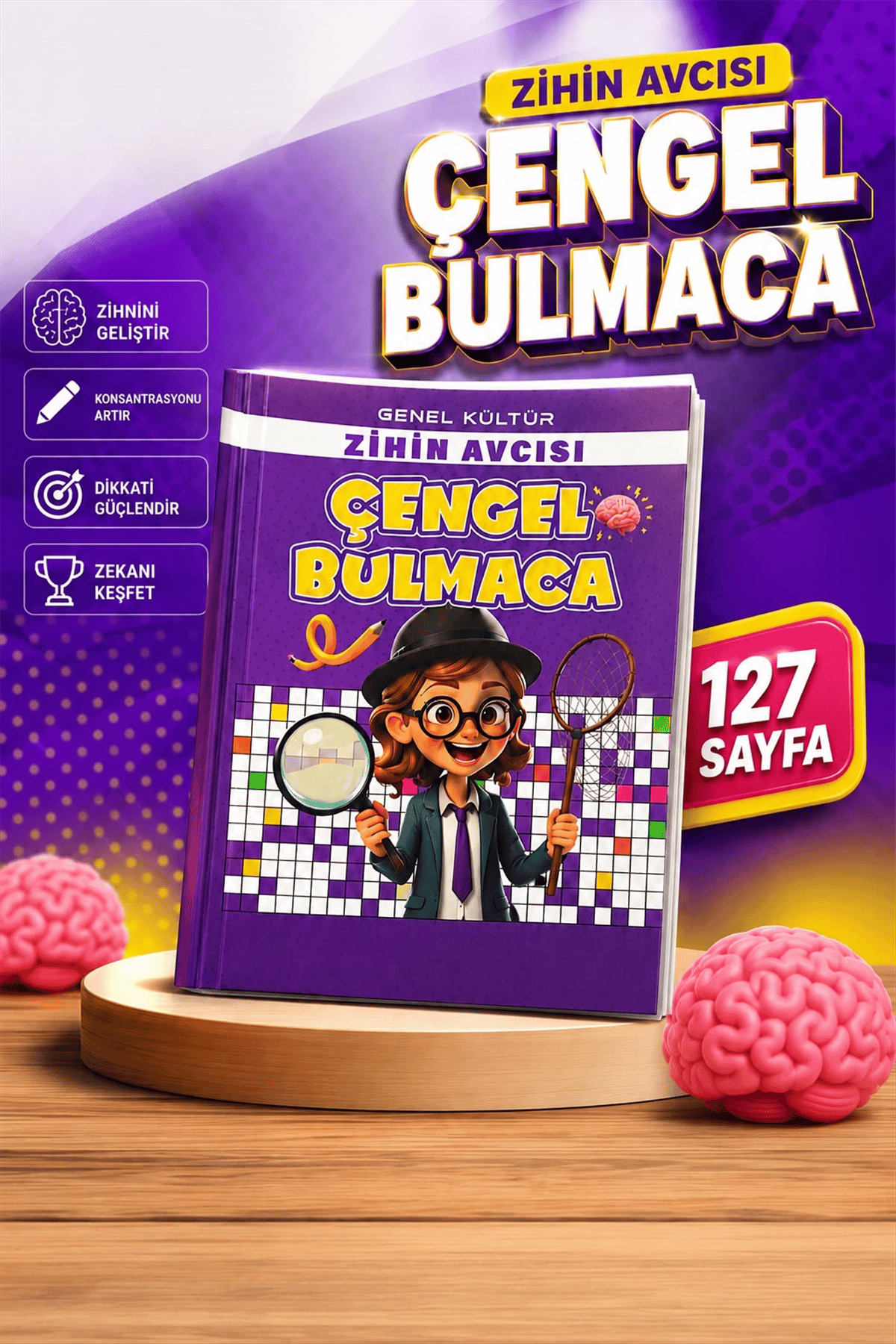 ZİHİN AVCISI ÇENGEL BULMACA 127 SAYFA 