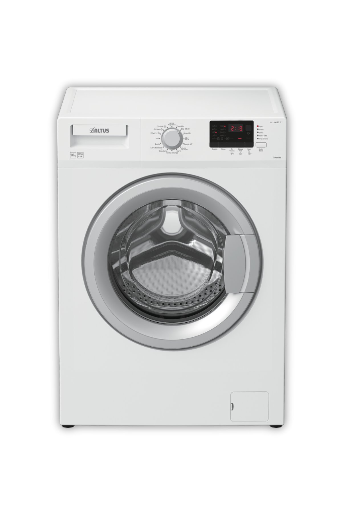 ALTUS AL 10123 D / 10 Kg - 1.200 Devir / Çamaşır Makinesi